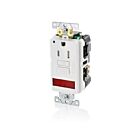 Leviton GFPL1-PLW 15A, 20A Feed-Through 125V Receptacle