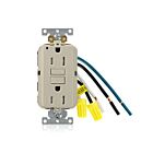 Leviton GFTR1-5LI 15A, 20A Feed-Through 125V Receptacle