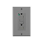 Leviton GFTR1-HGG 15A, 20A Feed-Through 125V Receptacle