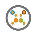 Leviton Lev-11091258 Lanmark-6 Cat 6 U/Utp Cable