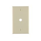 Leviton lev-78013 Almond Telephone Cable Wallplate