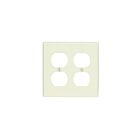 Leviton lev-78016 Almond Outlet Receptacle Wallplate