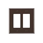Leviton lev-80609 Brown GFCI Device Wallplate