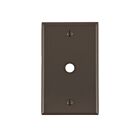 Leviton Lev-85013 1-Gang Cable Receptacle Wallplate