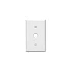 Leviton Lev-86018 1-Gang Hole Receptacle Wallplate