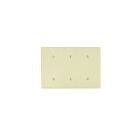 Leviton Lev-86035 3-Gang Blank Wallplate