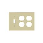 Leviton Lev-86047 3-Gang Wallplate