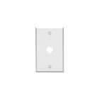 Leviton lev-88017 White Cable Wallplate
