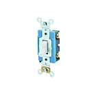 Leviton 1201-lhw White Toggle Switch