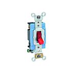 Leviton 1202-plr Red Toggle Switch