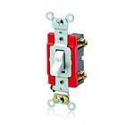 Leviton 1221-lhw White Toggle Switch