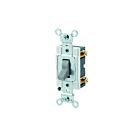 Leviton 1221-sgy Grey Toggle Switch
