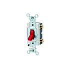 Leviton 1221-sr Red Toggle Switch
