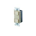 Leviton 1754-ilw White Dual Rocker Switch