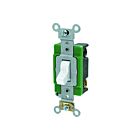 Leviton 3032-2w White Toggle Switch