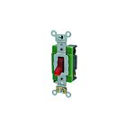 Leviton 3032-plr Red Toggle Switch