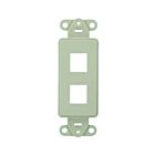 Leviton 41642-t Light Almond Multimedia Insert