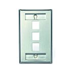Leviton 43080-1l3 Stainless Steel Wallplate