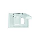 Leviton 4976-w White Duplex Receptacle Cover