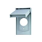 Leviton 4979-gy Grey Wallplate 1 Gangs