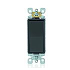 Leviton 5603-p2e Ebony Black Rocker Switch