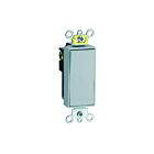 Leviton 5624-2gy Gray Rocker Switch