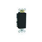 Leviton 5657-2e Ebony Decora Commercial Switch
