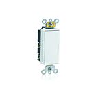 Leviton 5657-2w White Rocker Switch