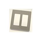 Leviton 80309-sgy Grey Decorator Wallplate