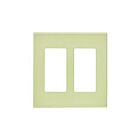 Leviton 80309-si Ivory Cover Plate 2 Gangs