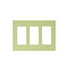 Leviton 80311-si Ivory Wallplate 3 Gangs