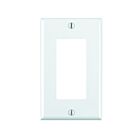 Leviton 80401-CNW 1-Gang Decora Wallplate White