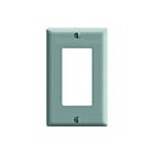 Leviton 80401-gy Grey Decora Wallplate 1 Gangs