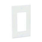 Leviton 80401-nw White Decora Wallplate