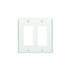 Leviton 80409-t Light Almond Wallplate 2 Gangs