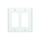 Leviton 80409-w White Decora Wallplate