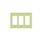 Leviton 80411-ni Ivory Decora Wallplate