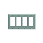 Leviton 80412-gy Grey Decorator Wallplate
