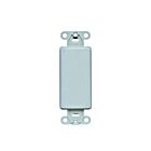 Leviton 80414-gy Grey Wallplate 1 Gangs
