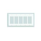 Leviton 80423-w White Decora Wallplate