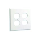 Leviton 80516-i Ivory Wallplate 2 Gangs