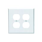 Leviton 80516-w White Wallplate 2 Gangs