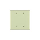 Leviton 80525-t Light Almond Wallplate 2 Gangs