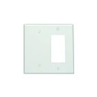 Leviton 80608-i Ivory Combination Wallplate