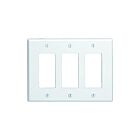 Leviton 80611-w White Decorator Wallplate