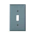 Leviton 80701-gy Grey Switch Wallplate