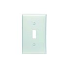 Leviton 80701-w White Toggle Wallplate