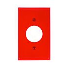 Leviton 80704-r Red Wallplate 1 Gangs