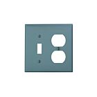 Leviton 80705-gy Grey Wallplate 2 Gangs