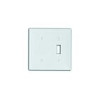 Leviton 80706-gy Grey Wallplate 2 Gangs